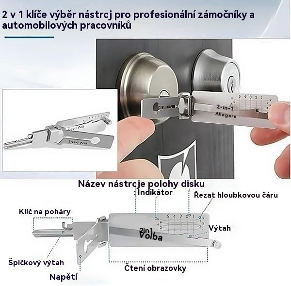 🔥🔐 【Limitovaná nabídka – 50 %】Bestseller dekodér klíčů z nerezové oceli