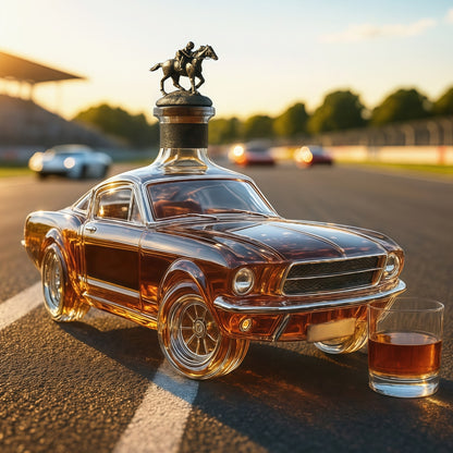🏎️🍷🎁【Kup 1, a 1 dostaniesz gratis】Kreatywna butelka na whisky w kształcie samochodu – styl i wartość kolekcjonerska