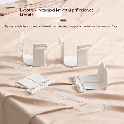 Set od 4 komada – 26 € – Hvataljke za plahte: kopče koje ne klize, nevidljive su i ne zahtijevaju igle; pričvršćuju ravne plahte i plahte s gumicom na uglovima te sprječavaju njihovo pomicanje.