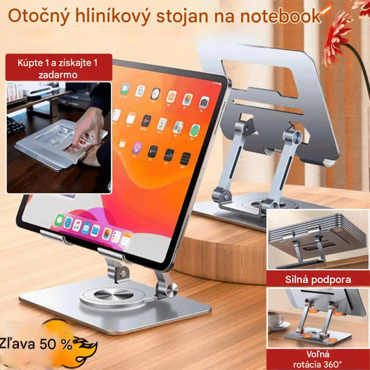 💥💻Stojan na notebook, otočný stojan z hliníkovej zliatiny