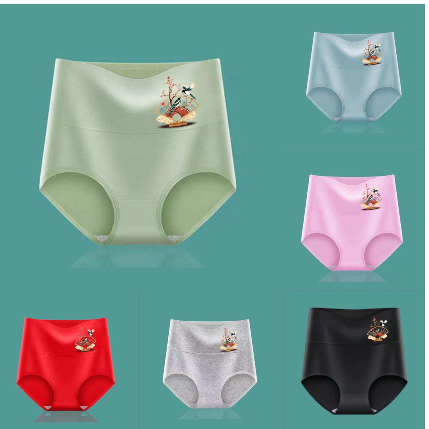 💖Poslední den sleva 50 % - 【Kupte 3, získejte 3 zdarma】Nadzvednutí hýždí s vysokým pasem z vysoce kvalitní bavlny✨️ （40-100 kg）