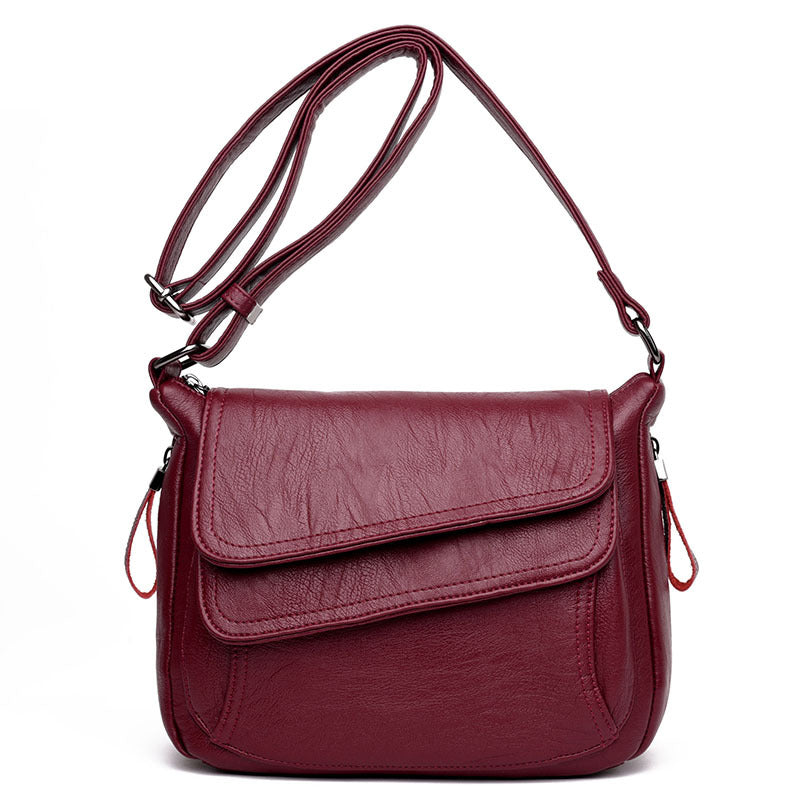 ✨👜 【Descuento limitado -50%】Nuevo bolso de hombro de cuero suave para mujer