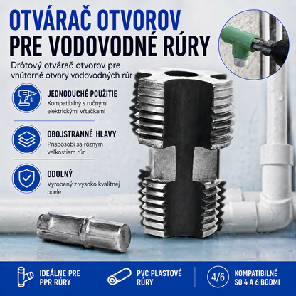 🛠️【Vnútorný závitník na rúry + vonkajší závitník】⚙️🔩 Príslušenstvo na rezanie závitov