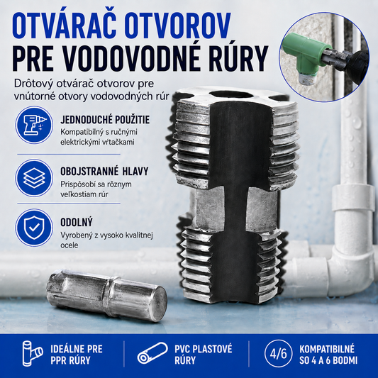🛠️【Vnútorný závitník na rúry + vonkajší závitník】⚙️🔩 Príslušenstvo na rezanie závitov