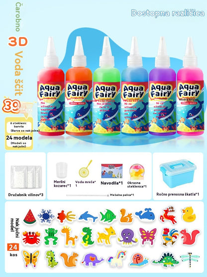 🎨 【Omejena ponudba -50%】 Otroški ustvarjalni komplet igrač 【6 barv + 24 oblik】