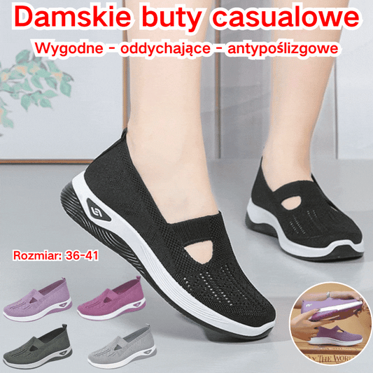 💎 👟Buty 35-40 dla seniorów, lekkie, oddychające i stabilne