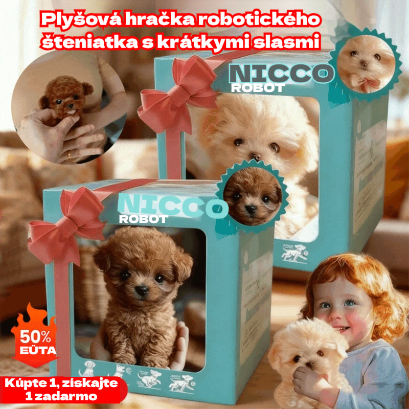 💖🐶【Zľava 50 % na obmedzený čas】Najpredávanejšia interaktívna plyšová robotická psia hračka