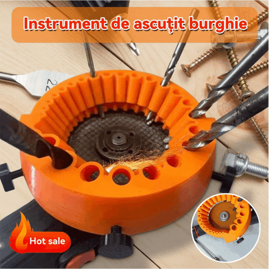 ⚙️Ascuțitor burghie - pentru burghie de 2 până la 13 mm