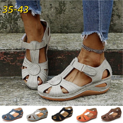 ✨🩰【Oferta especial de temporada】【Tallas 35-43】Sandalias romanas para mujer - Piel cómoda y suave, pago contra entrega disponible