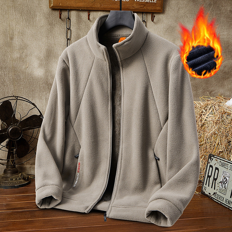 【🔥40% de Descuento】Chaqueta de Pana Gruesa de Lana para Hombre, Cálida para Otoño e Invierno