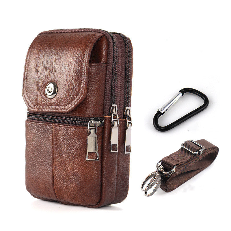 🔥🔥【50% de descuento por tiempo limitado】Bolso portátil para hombre, diseño híbrido (crossbody y bandolera)