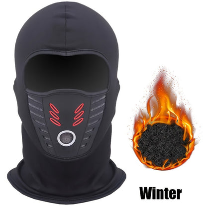 ☀️🔥Celotvárová maska, odolná voči chladu, na lyžovanie, na zimu, odolná voči vetru a teplá, unisex