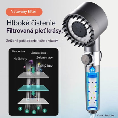 🔥【Časovo obmedzená ponuka】🔥Multifunkčná sprchová hlavica s masážou a starostlivosťou o pokožku