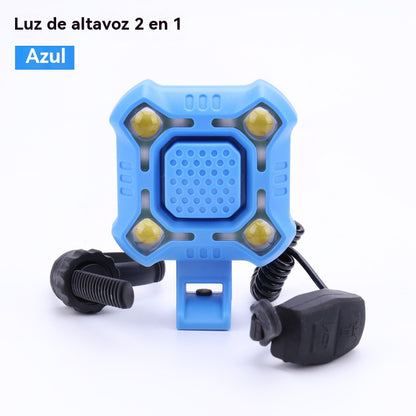 ✨🚴‍♂️ 【Oferta limitada: Compra 1 y llévate 1 gratis】Nueva luz de bocina 2 en 1 para bicicleta
