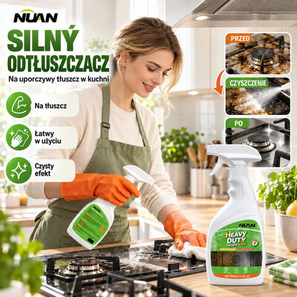 🔥Oferta ograniczona czasowo: produkt za pół ceny🔥! Nowy środek do usuwania tłustych plam (wersja 2026) – wystarczy jedno psiknięcie, by automatycznie rozpuścić zabrudzenia; bez konieczności szorowania.