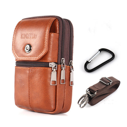 🔥🔥【50% de descuento por tiempo limitado】Bolso portátil para hombre, diseño híbrido (crossbody y bandolera)