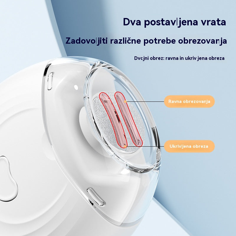 💅🔥 Avtomatska pilica za nohte, za varno in nežno nego nohtov 👶🔧