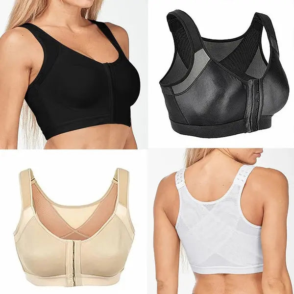 🔥 【3 sztuk】👙💖【40-120kg】Biustonosz podtrzymujący pełne pokrycie
