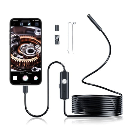 📱🏆【Промоция -50%】Нов 7 мм индустриален ендоскоп с директна Type-C връзка за Android телефони (водоустойчив ендоскоп)
