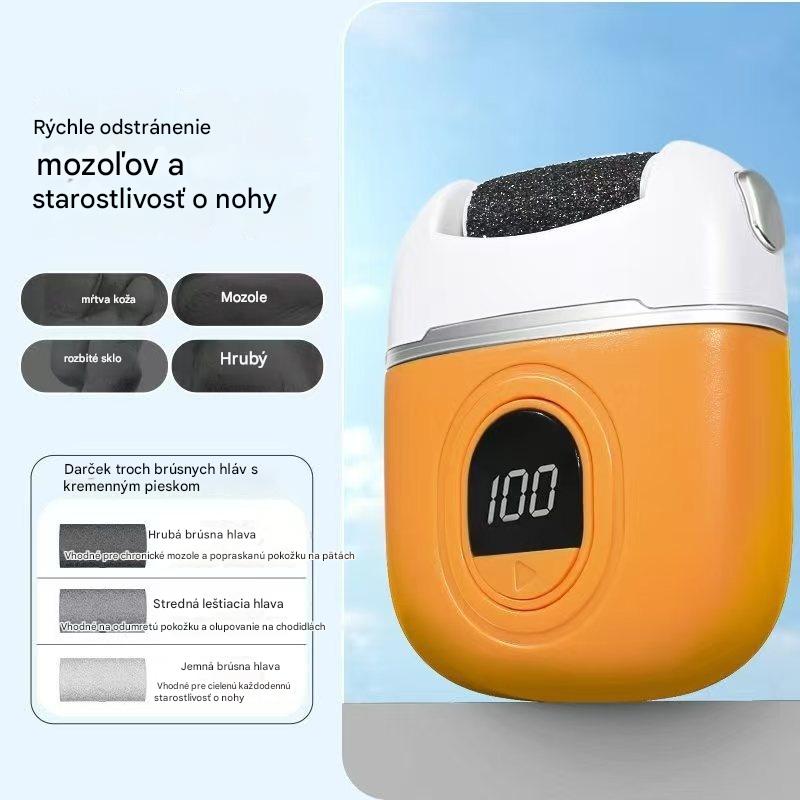 🦶🔥 Nový elektrický valček na pedikúru na odstraňovanie mozoľov na pätách. Vhodný pre všetky typy starostlivosti o nohy.
