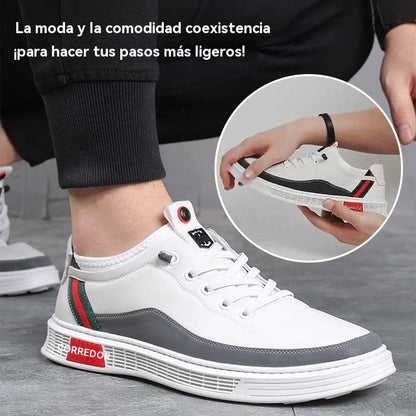 【Descuento limitado 50%】🍂👞 Zapatillas casuales de moda para hombre 2025, con suela suave y transpirable