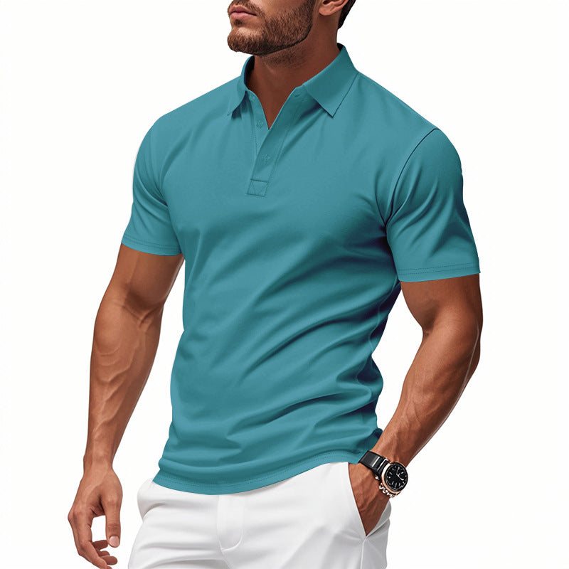 👔【50% ОТСТЪПКА】❗️❗️👍Мъжка тениска, лятна памучна къс ръкав | Удобна и дишаща, плащане при доставка