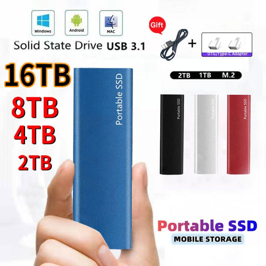 【2TB、4TB、8TB、12TB、16TB】 Szybki odczyt i zapis na pamięci SSD