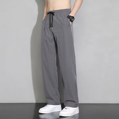 【M-5XL】【40-110 кг】🔥2026 Нови еластични мъжки панталони от ледена коприна
