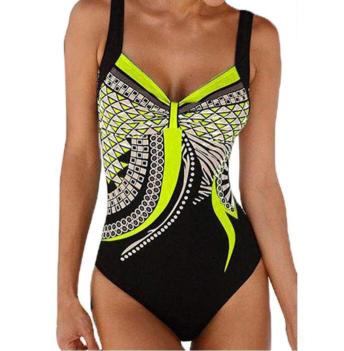 🩱Wyprzedaż sezonowa🏊‍♀️ Nowy strój kąpielowy jednoczęściowy retro 2025 z nadrukiem, bikini