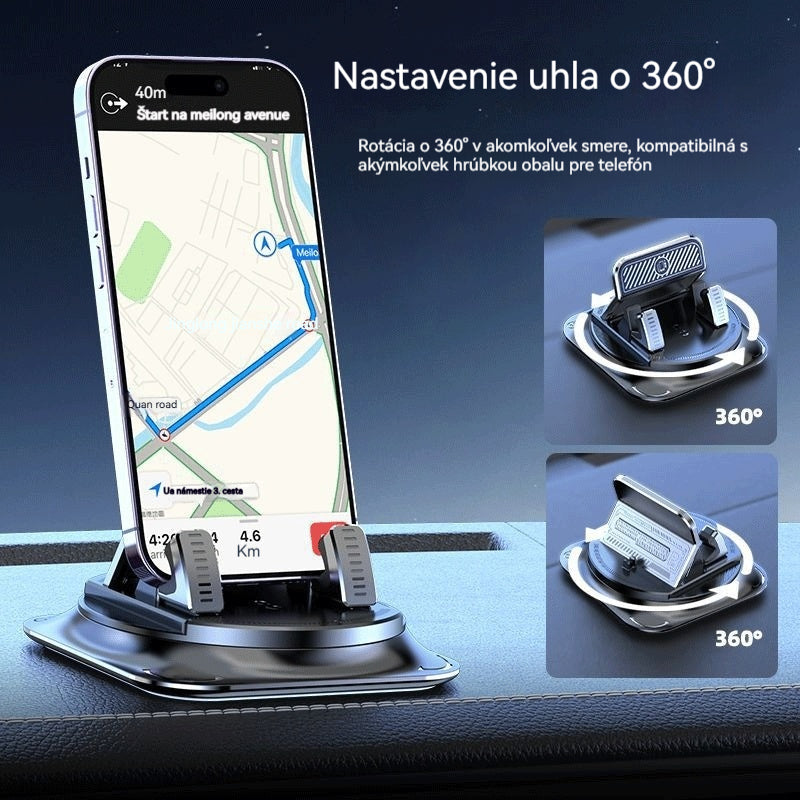 🔥🚗 【Časovo obmedzená ponuka: Kúp 1 a druhý dostaneš zadarmo】 Nový 2 v 1 držiak na mobil do auta, bezpečný a inteligentný