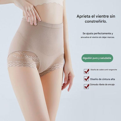 🔥【3/6/9 PCS】【35-100 KG】💖 Bragas moldeadoras abdomen plano y efecto push-up – suaves, transpirables y estilizan tu figura