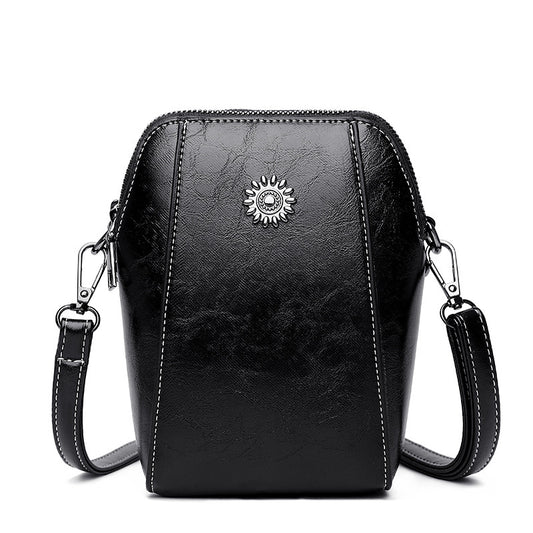 👜💖[Akcija 50% na ograničeno vreme] 2025 nova mini multifunkcionalna moderna torba za rame od prave kože, mala i izvrsna