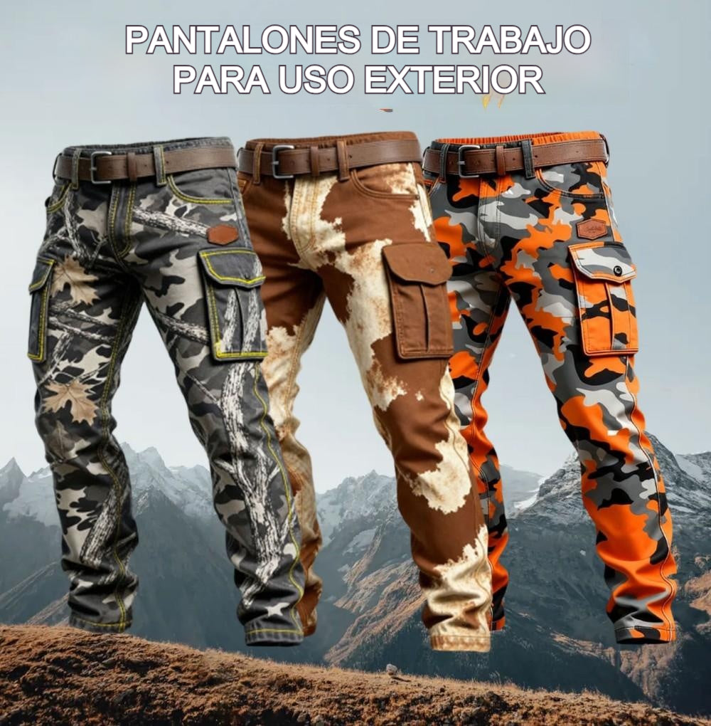 ⏳¡ÚLTIMO DÍA DE REBAJAS! ¡50% DE DESCUENTO! 🔥Pantalones tácticos militares para hombre, resistentes al viento y con aislamiento térmico.