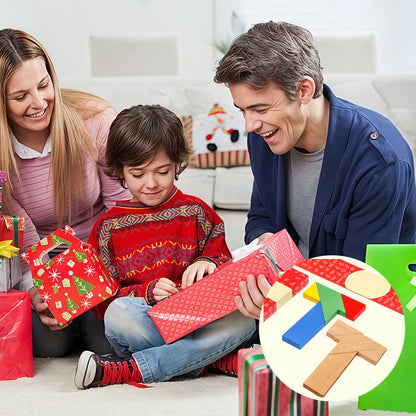 💕🎭Juguete rompecabezas tangram versátil en forma de T