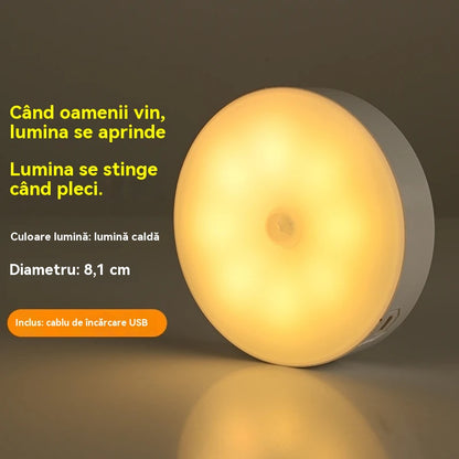 🔥【Compra 1 y llévate 1 gratis】🏡💡Luz LED inteligente que detecta el cuerpo humano, fácil de cargar y práctica