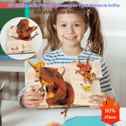 📕 【Descuento por tiempo limitado 50%】Enciclopedia 3D de dinosaurios prehistóricos – Enciclopedia de dinosaurios en rompecabezas