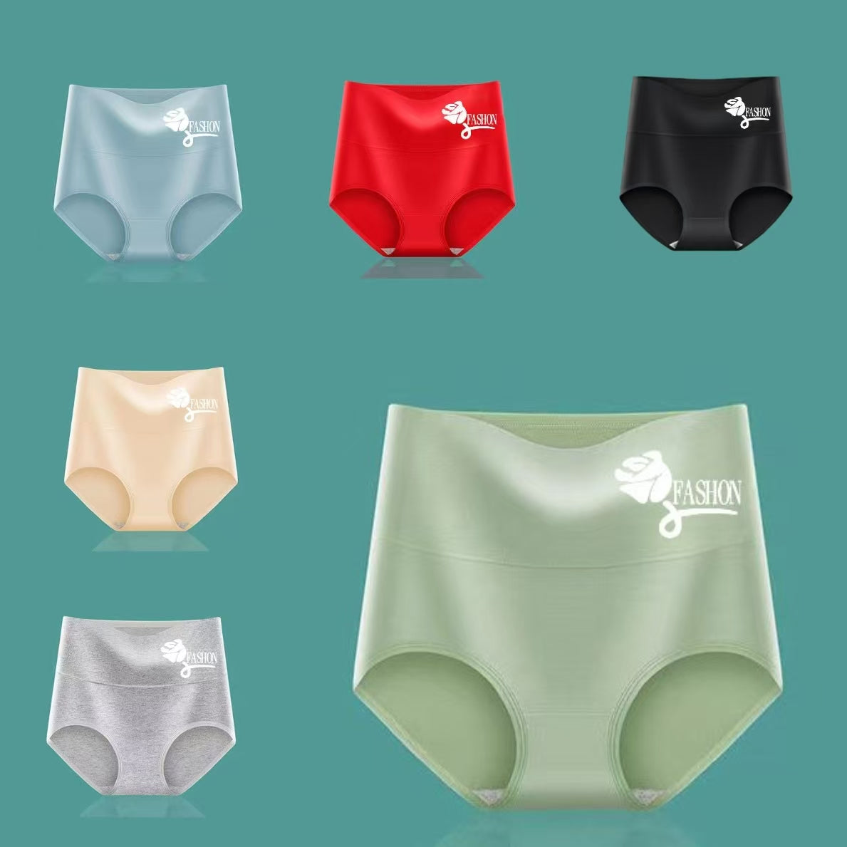 💖✨️【Compra 6 y llévate 6 gratis】Braguitas moldeadoras de cintura alta de algodón de alta calidad para mujer – Superventas 2025