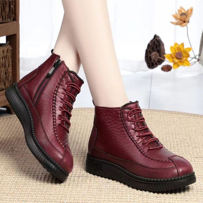 🔥👢【35-43】Botas nuevas de otoño e invierno de 2025, suela suave, gruesas para abrigarse