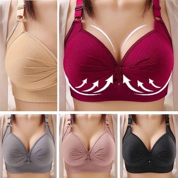 Super oferta: 49% zniżki🥰🥰🥰【2 sztuki】 Wygodny biustonosz plus size【M-4XL】