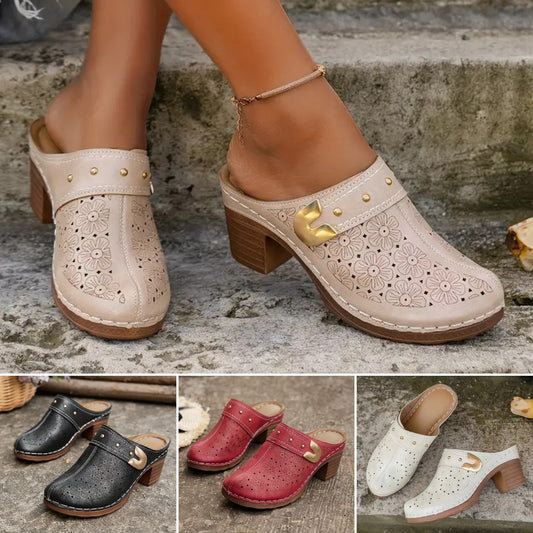💥Produs nou la reducere👡【36-43】Sandale noi de damă, în culori uni, casual