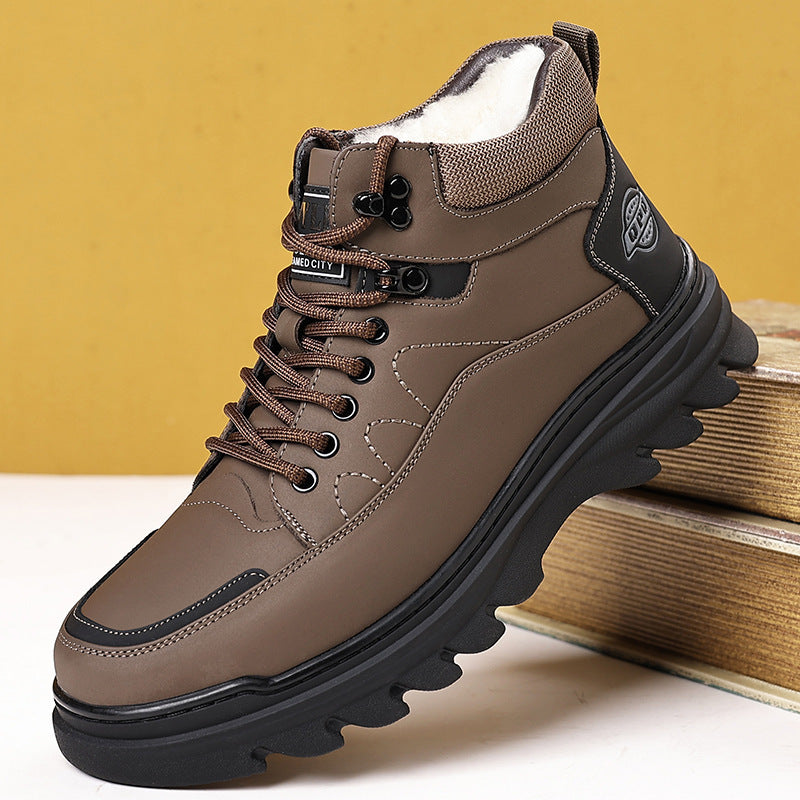 【39-44】❄️Nowe męskie buty, wygodne, lekkie, z polarową wyściółką i bardzo ciepłe.