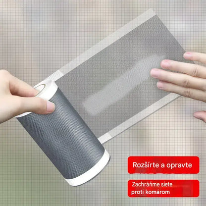 Kúpte si 5 metrov a získajte 5 metrov zadarmo. 【🔥10 metrov len za 21 €】Opravte diery v sieťkach proti hmyzu a pripevnite sieťku z nehrdzavejúcej ocele páskou.