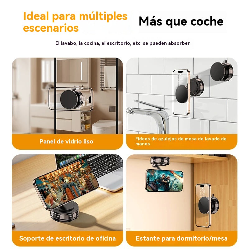 🚗✨【Compra 1 y llévate 1 gratis】Nuevo soporte magnético de vacío para coche, soporte magnético inalámbrico telescópico