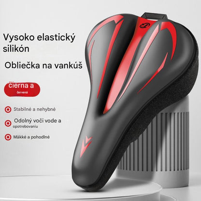 🚲Poťah na sedlo horského bicykla, vyrobený z hrubej, vodeodolnej, ultra mäkkej silikónovej kože.