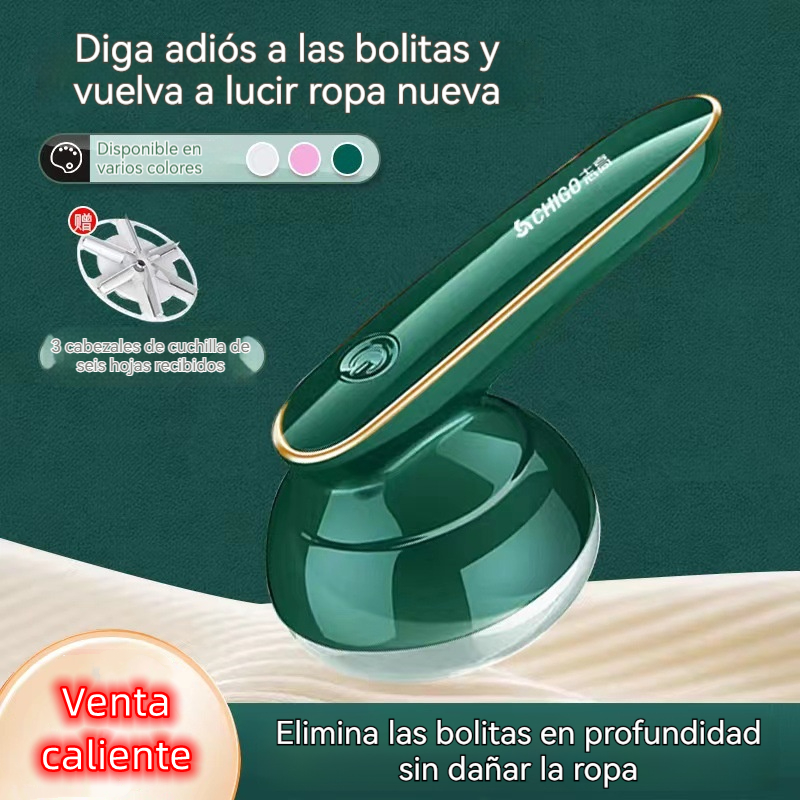 👚✨【Compra 1 y llévate 1 gratis】Quitapelusas eléctrico portátil multifuncional, profesional para prendas de lana, punto y algodón