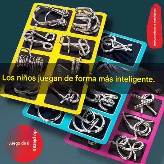 ⏰3 juegos de juguetes educativos para niños 🧩, hebilla de inteligencia 🧠, oferta por tiempo limitado
