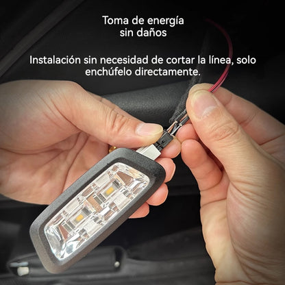 🚗【Nuevo con 80% de descuento】Luz LED automática para maletero, fácil de instalar y compatible con el 99% de los vehículos