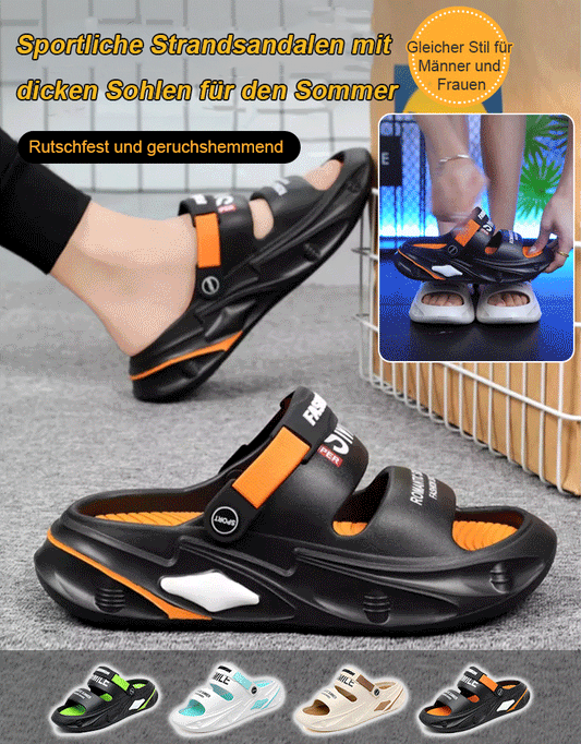 【36-45】2025 sandale anti-alunecare cu talpa groasa