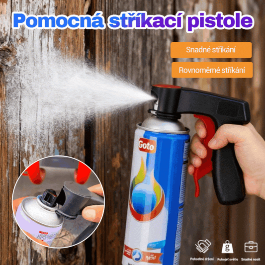 👨‍🔧🚗💨Kúpte 1 a získajte 1 zadarmo🔥Asistovaná ručná striekacia pištoľ, pomocná rukoväť na striekanie farby, ručná striekacia pištoľ s kľukou na steny automobilov, samostriekací sprej