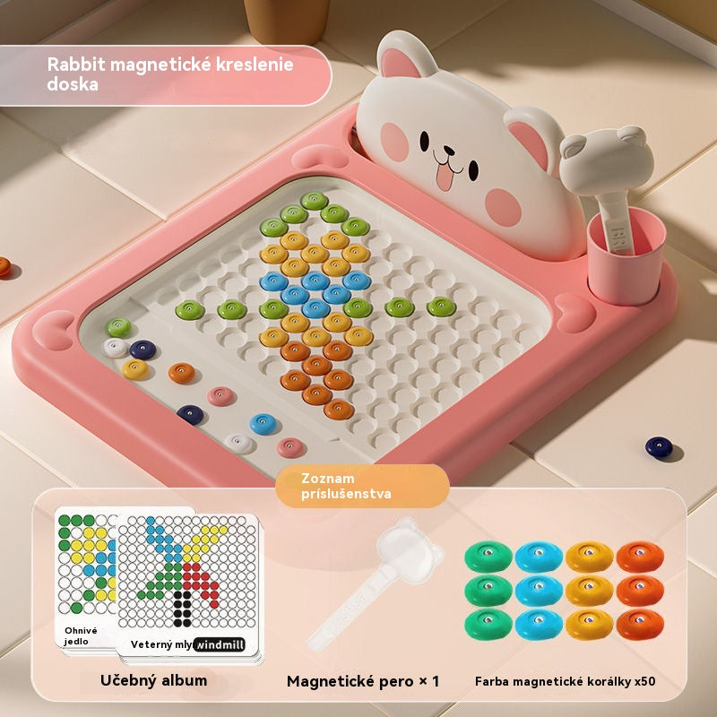 💝【Omejena ponudba 50% popusta】2025 Nova magnetna risalna tabla za otroke